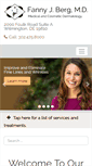 Mobile Screenshot of fannyjberg-md.com